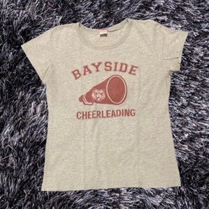 Women’s Saved By the Bell shirt, size XL, gray